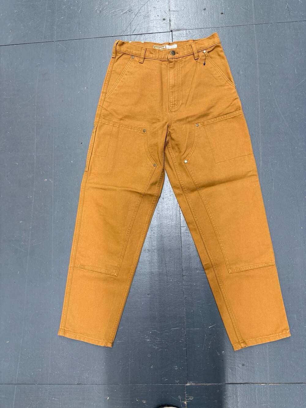 Carhartt Double Knee Work Pants Brown Duck Canvas